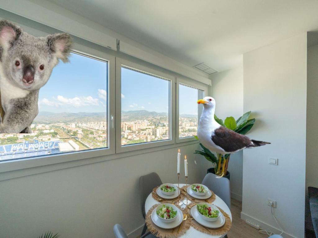 Xpce Urban 4 Malaga Skyline - Free Parking Apartment Exterior photo